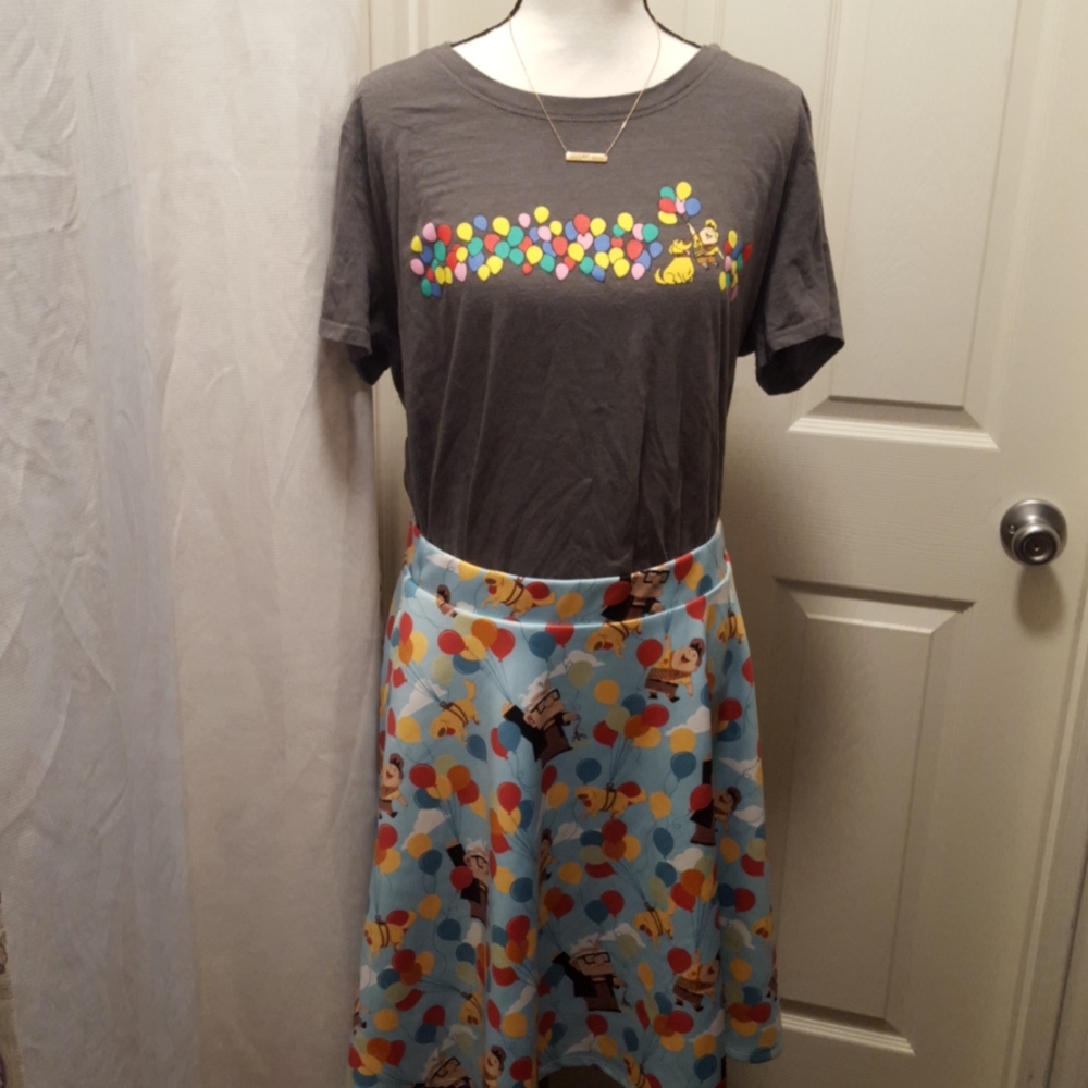 🎈Torrid Disney Pixar Up Skirt & Top Set 2x